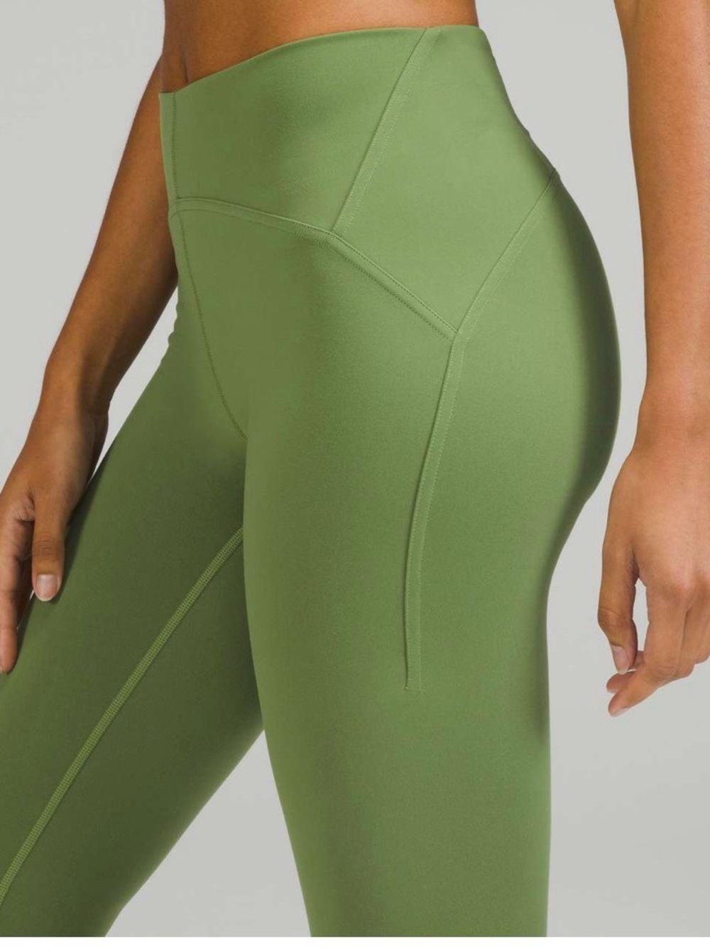 lululemon athletica InStill High Rise Green Leggings Size 4